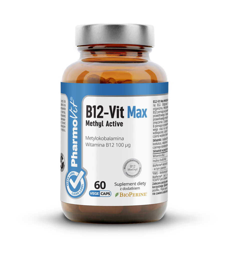B12-Vit Max na Zmęczenie i układ Nerwowy | Pharmovit