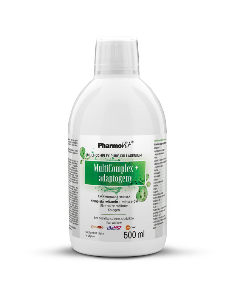 MultiComplex + Adaptogeny Energia, Kolagen, Odporność | Pharmovit