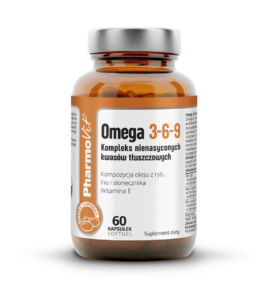 Omega 3-6-9 dla Serca, Mózgu, Wzroku i poziomu Cholesterolu |  Pharmovit