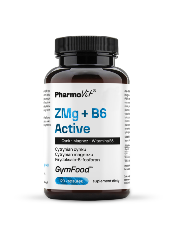 ZMg + B6 Active 120 kaps | GymFood Pharmovit