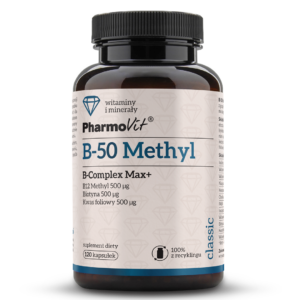 B-50 Methyl B-complex Max+ 120 kaps | Classic Pharmovit