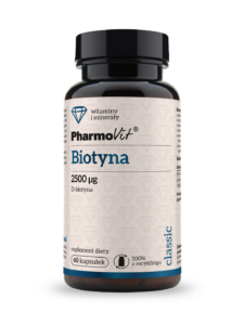 Biotyna 2500 µg Uroda i Młodość | Pharmovit