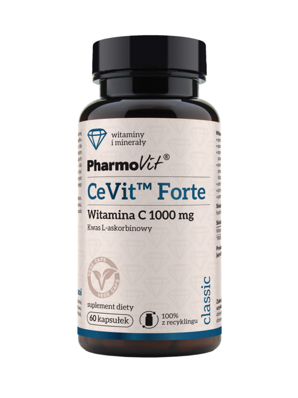 CeVit™ Forte Witamina C 1000 mg 60 kaps | Classic Pharmovit