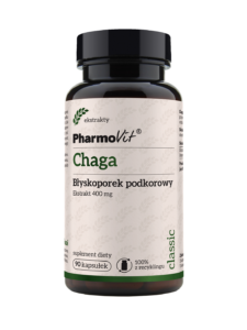 Chaga Błyskoporek podkorowy Wątroba, Trawienie | Pharmovit