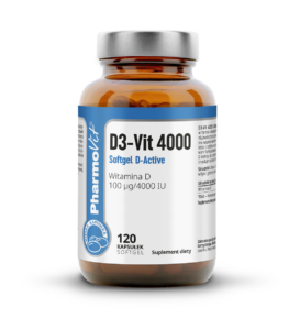 D3-Vit 4000 Softgel D-Active | Pharmovit