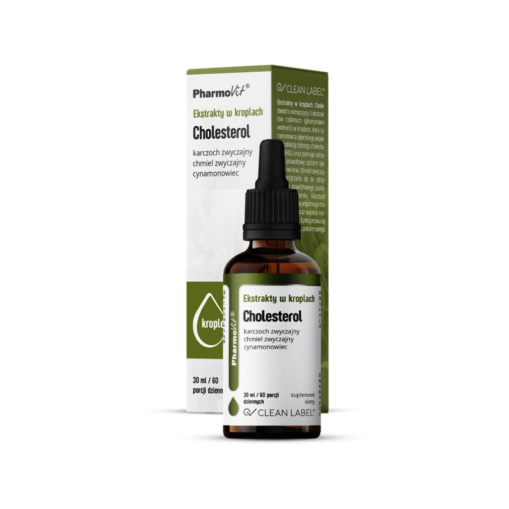 Cholesterol Ekstrakty w kroplach | Pharmovit
