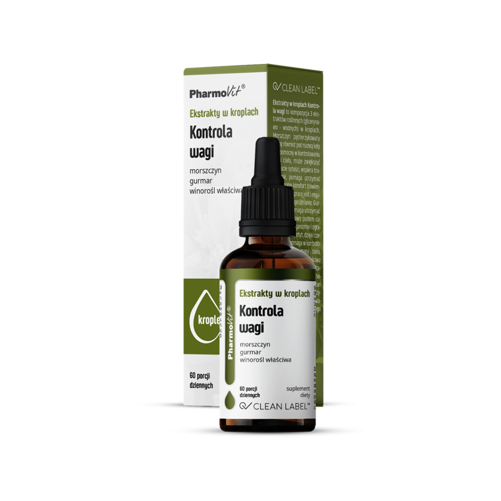 Kontrola wagi Ekstrakty w kroplach | Pharmovit