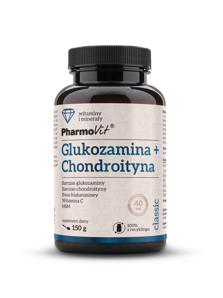 Glukozamina + Chondroityna Stawy Chrząstki | Pharmovit