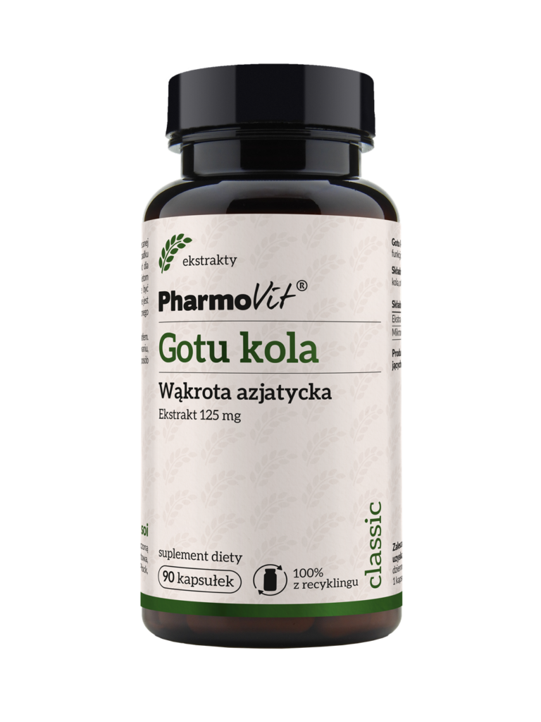 Gotu kola Krążenie, Koncentracja | Pharmovit