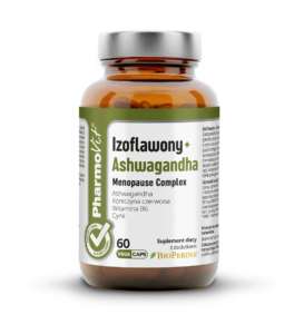 Izoflawony + Ashwagandha Menopause Complex | Pharmovit