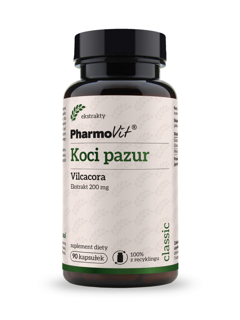 Koci pazur Vilcacora Stawy, Trawienie, Odporność | Pharmovit
