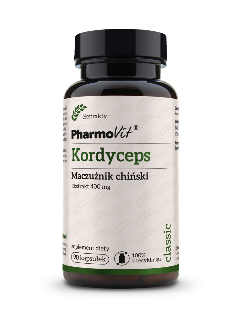 Kordyceps Maczużnik chiński Energia, Odporność | Pharmovit