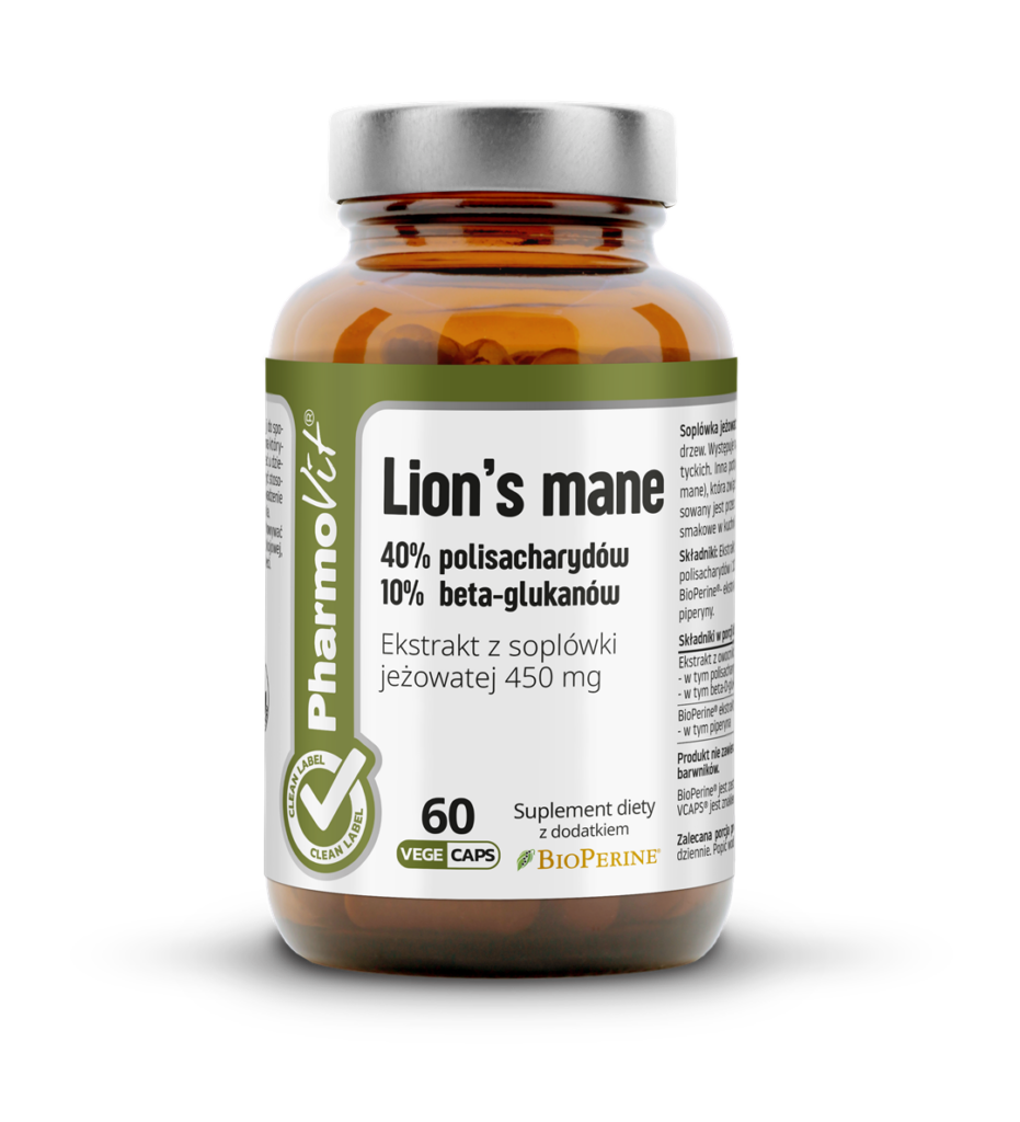 Soplówka Jeżowata Lion's mane | Pharmovit