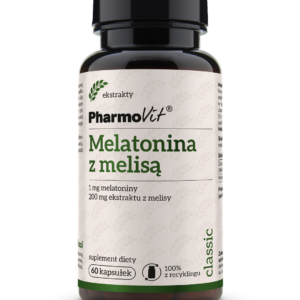 Melatonina z melisą 60 kaps | Classic Pharmovit