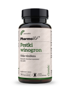 Pestki winogron na Krążenie i Urodę | Pharmovit