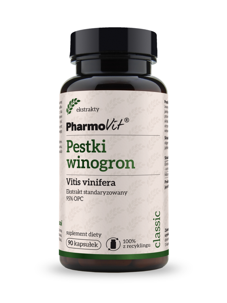 Pestki winogron na Krążenie i Urodę | Pharmovit