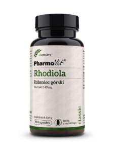 Rhodiola Różeniec górski  Stres i Zmęczenie | Pharmovit