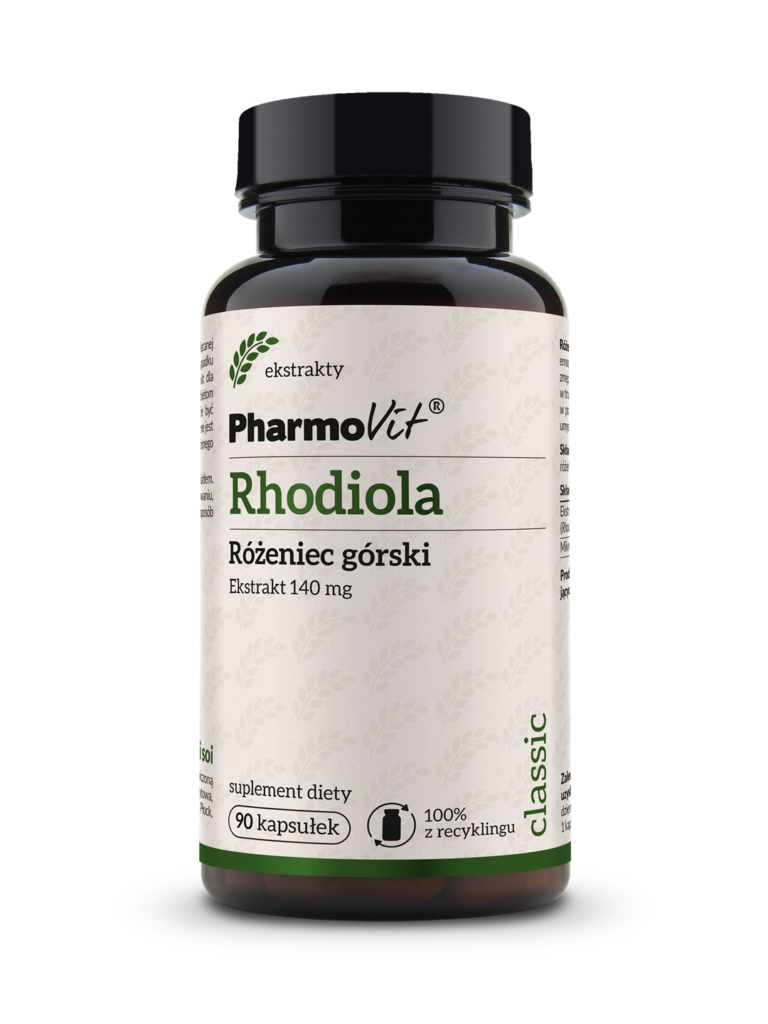 Rhodiola Różeniec górski Stres i Zmęczenie | Pharmovit