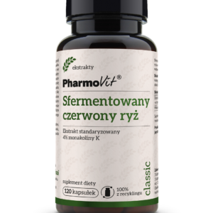 Sfermentowany czerwony ryż Ekstrakt standaryzowany 4% monakoliny K 120 kaps | Classic Pharmovit