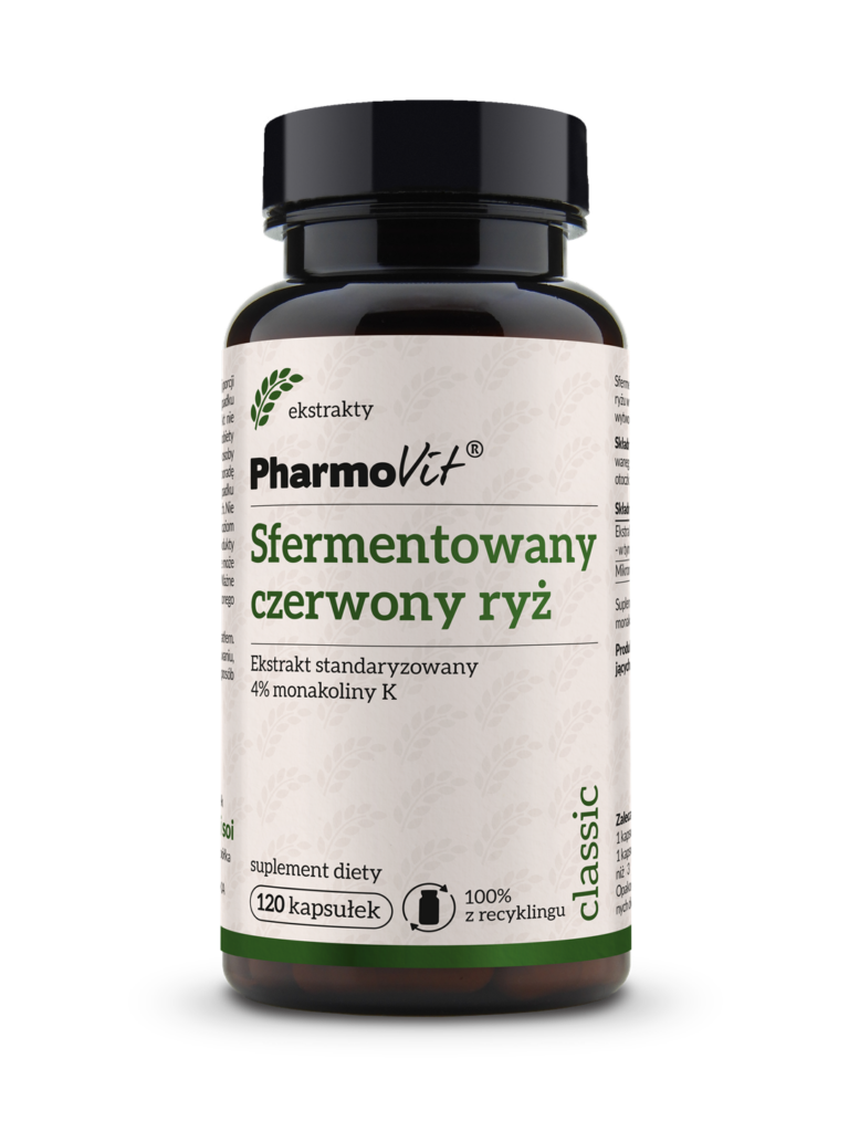Sfermentowany czerwony ryż 4% monakoliny | Pharmovit