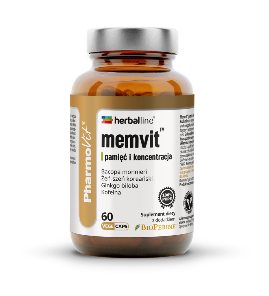 Memvit Pamięć i Koncentracja | Pharmovit
