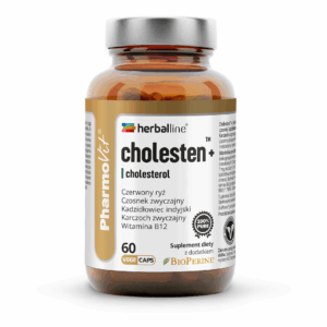 Cholesten™+ cholesterol 60 vege kaps | Herballine™ Pharmovit
