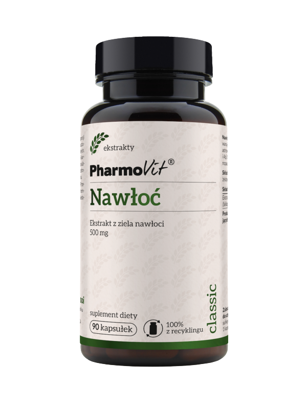 Nawłoć Ekstrakt z ziela nawłoci 500 mg | Pharmovit