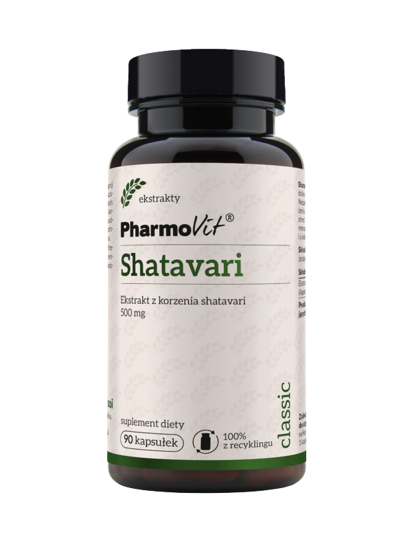 Shatavari Szparag lekarski 500 mg | Pharmovit