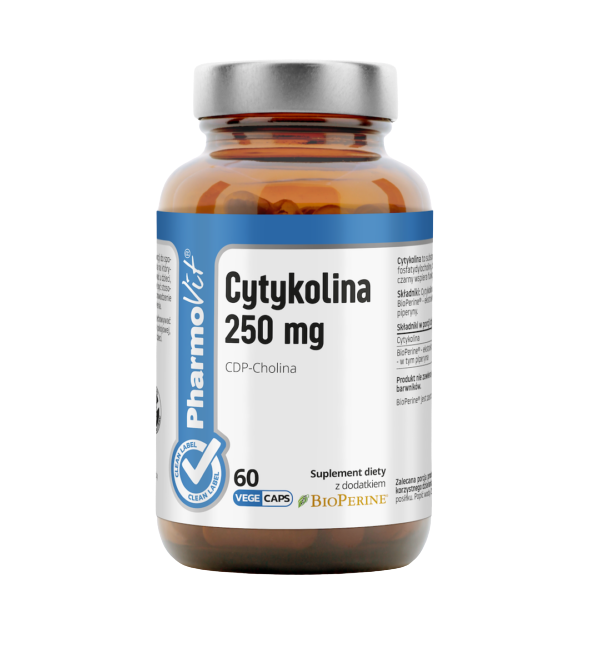 Cytykolina 250 mg CDP-Cholina | Pharmovit