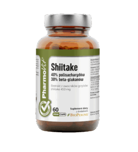 Grzyb Shiitake Twardnik japoński | Pharmovit