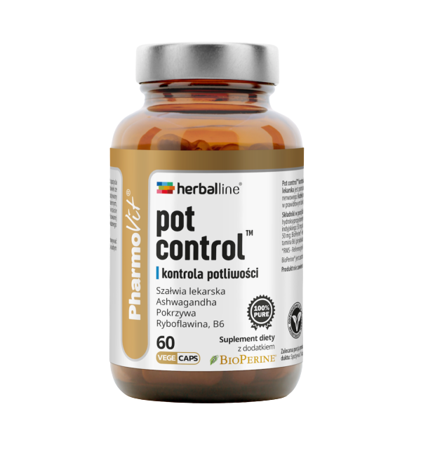Pot control™ kontrola potliwości | Pharmovit