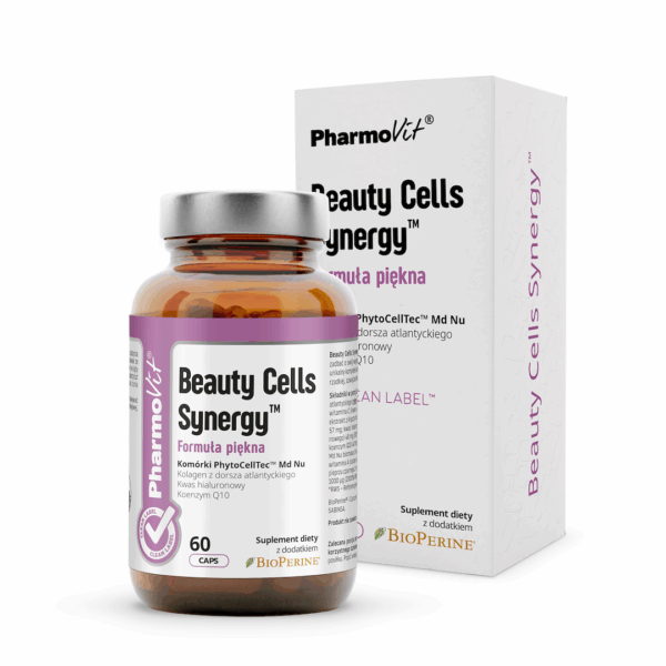 Beauty Cells Synergy™ Formuła piękna 60 kaps | Clean Label Pharmovit