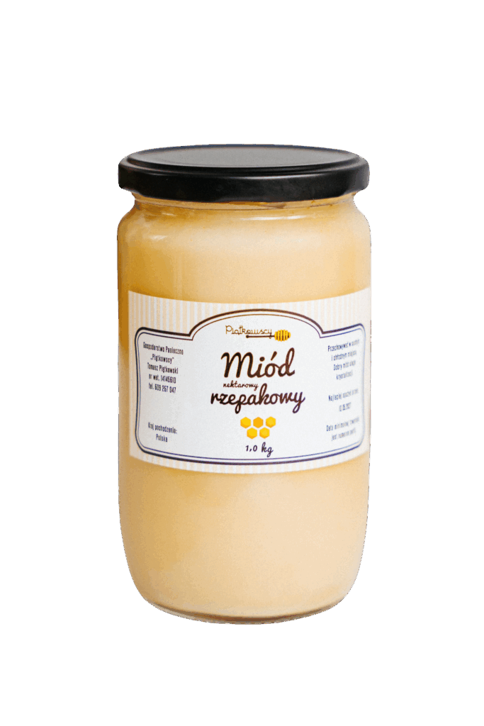 Miód rzepakowy 1000 g