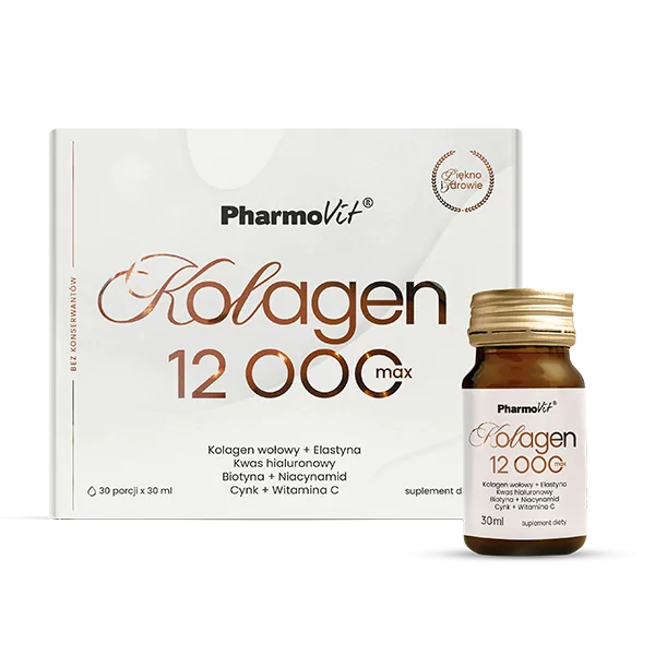 Kolagen 12 000 max 30 szt x 30 ml Pharmovit