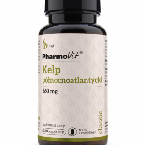 Kelp północnoatlantycki 260 mg 120 kaps | Classic Pharmovit