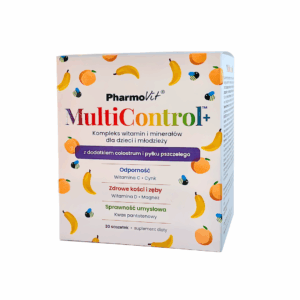 MultiControl™+ Kompleks witamin i minerałów dla dzieci i młodzieży 30 saszetek Pharmovit