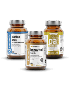 Poprawa Trawienia i Zdrowie Jelit: Hepavitol + Maślan + Paravitol